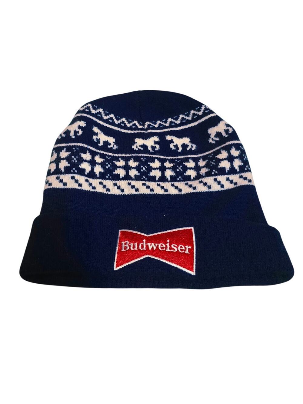 Budweiser horse nordic beanie